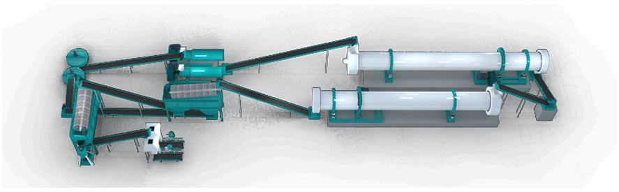 5万吨有机肥生产线
